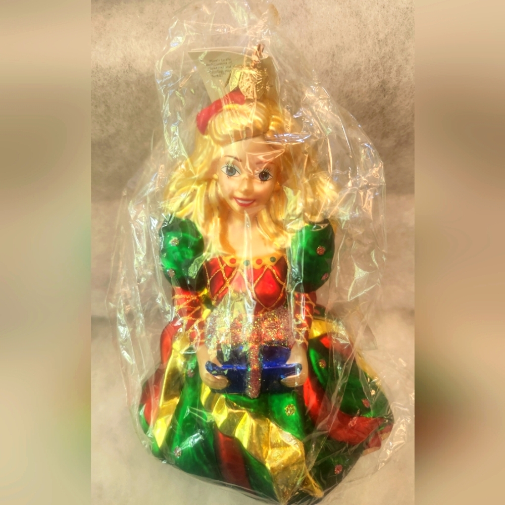 Barbie by Christopher Radko - NEW with Tag & Box, Handpainted Glass Ornament